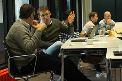 Discussions during scientific writing tutorial with Prof. A. Cavalleri and Prof. B. Keimer